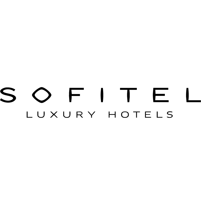 Logo of Sofitel Luxury Hotels featuring the brand name in elegant, modern font.
